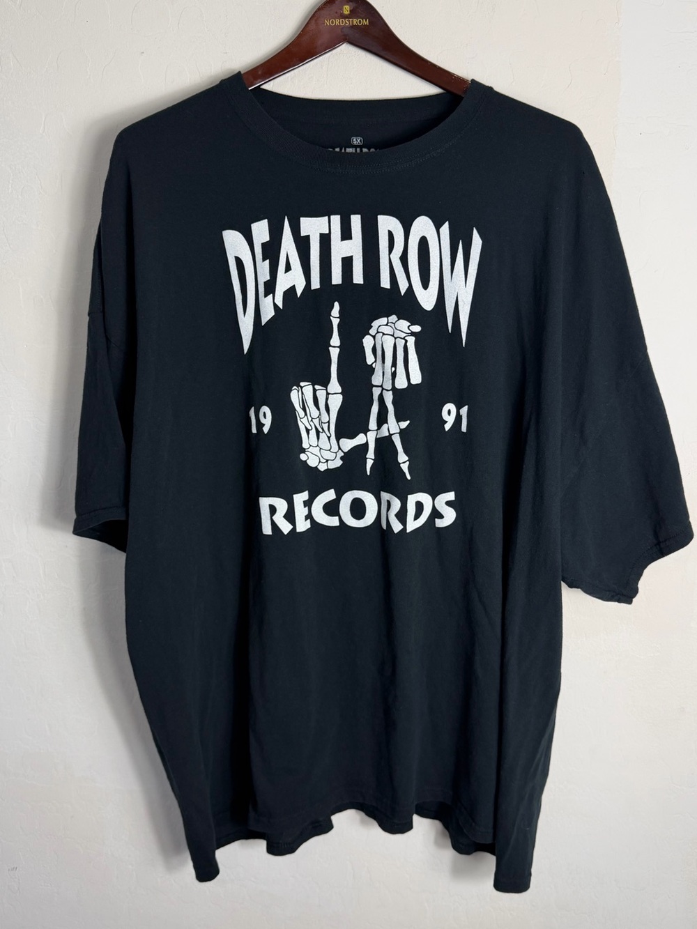 Death Row Records Black Graphic Tee